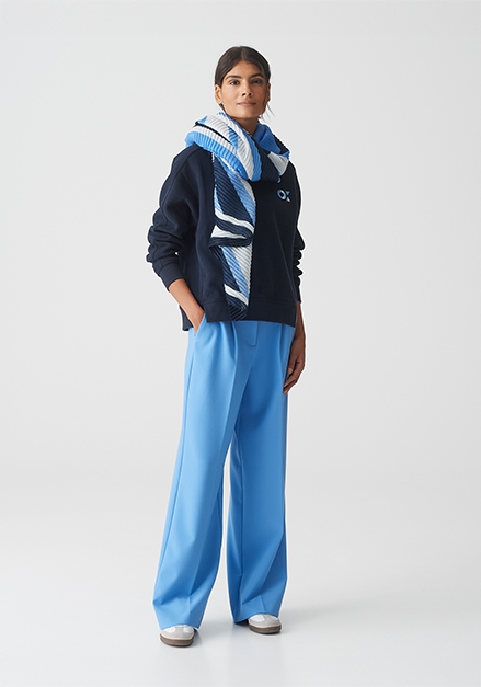 Kapuzensweater Hoodie Pullover Opus GrÃ¼n OPUS Kapuzenpullover S - Main Image