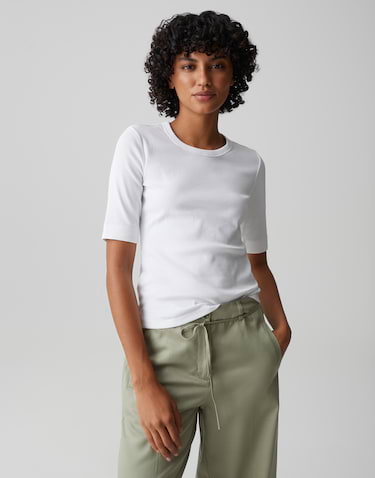 Crop T-shirt White UTOPJA da Donna