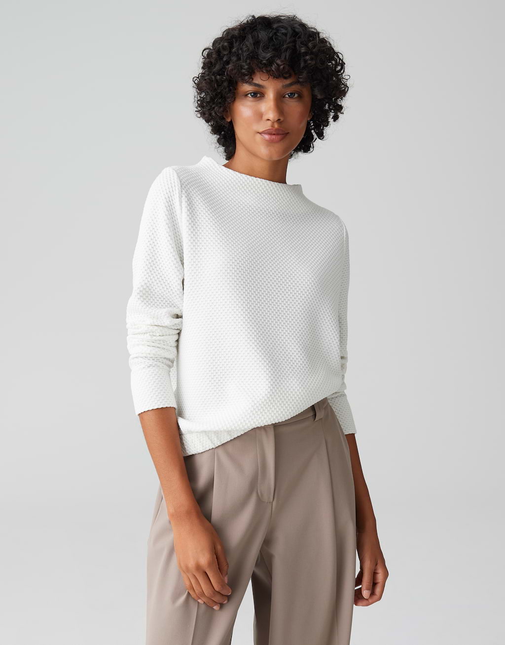 Sweatshirt Gasdina wit online bestellen OPUS online shop