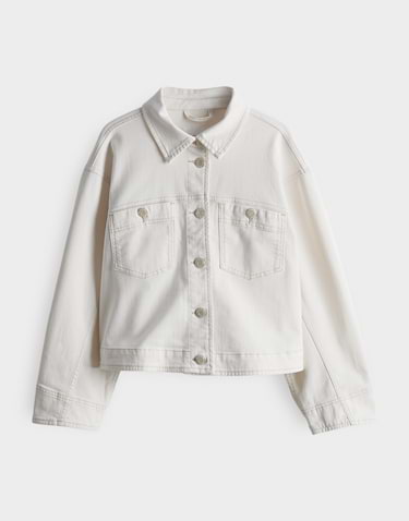denim jacket Hodeo white by OPUS | shop your favourites online denim jacket Hodeo white by OPUS | shop your favourites online