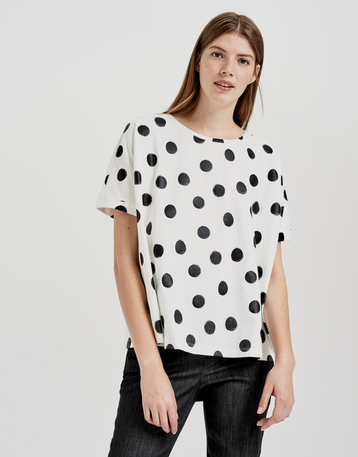 Boxy shirt Sunda white by OPUS | shop your favourites online