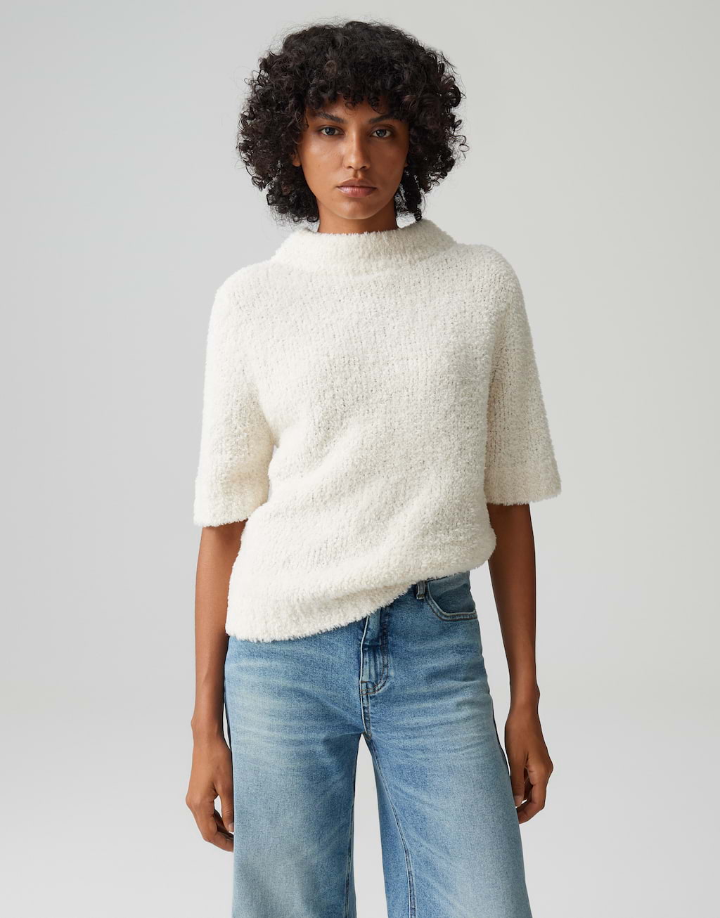 jumper Punes beige by OPUS shop your favourites online