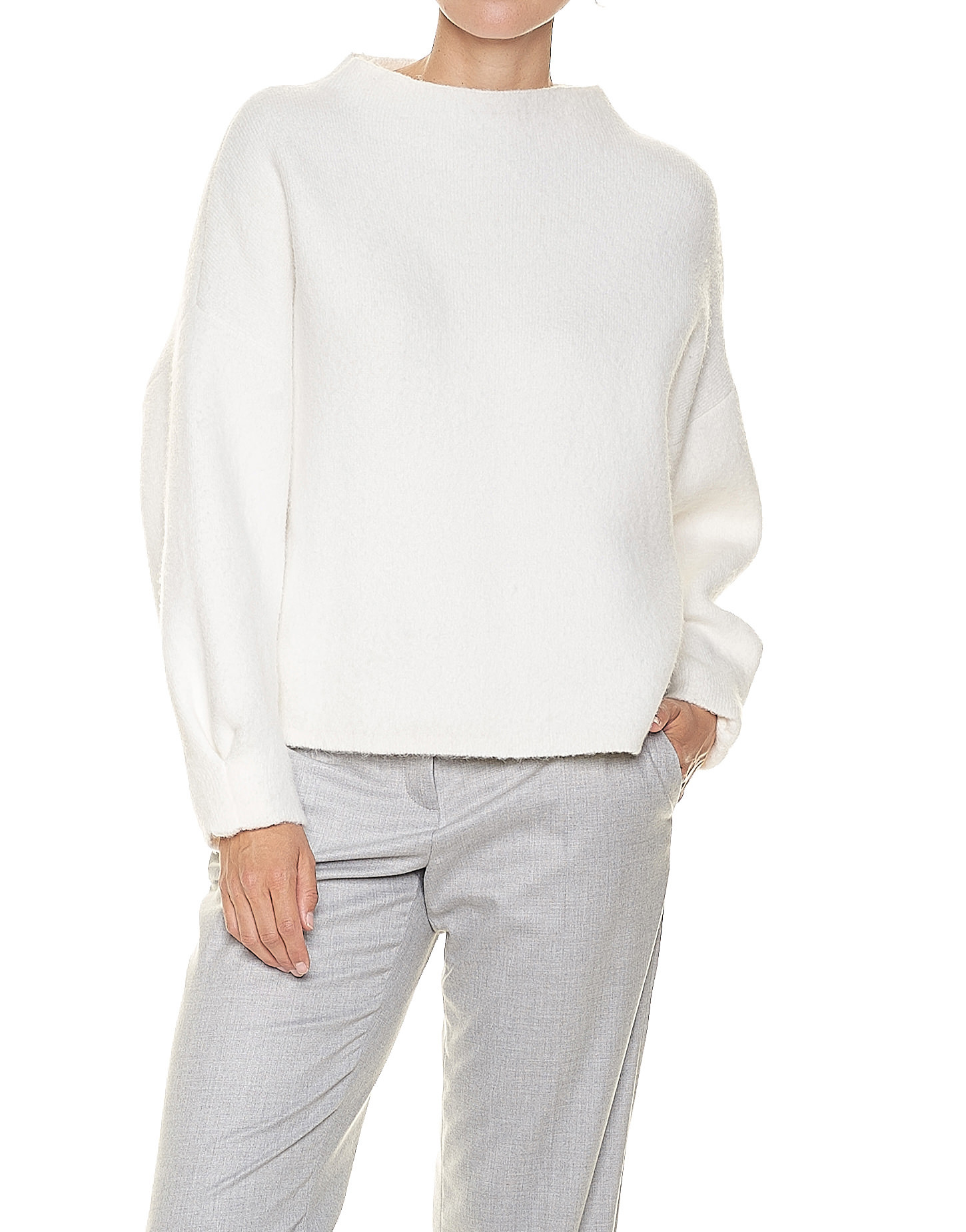 pullover beige wei�