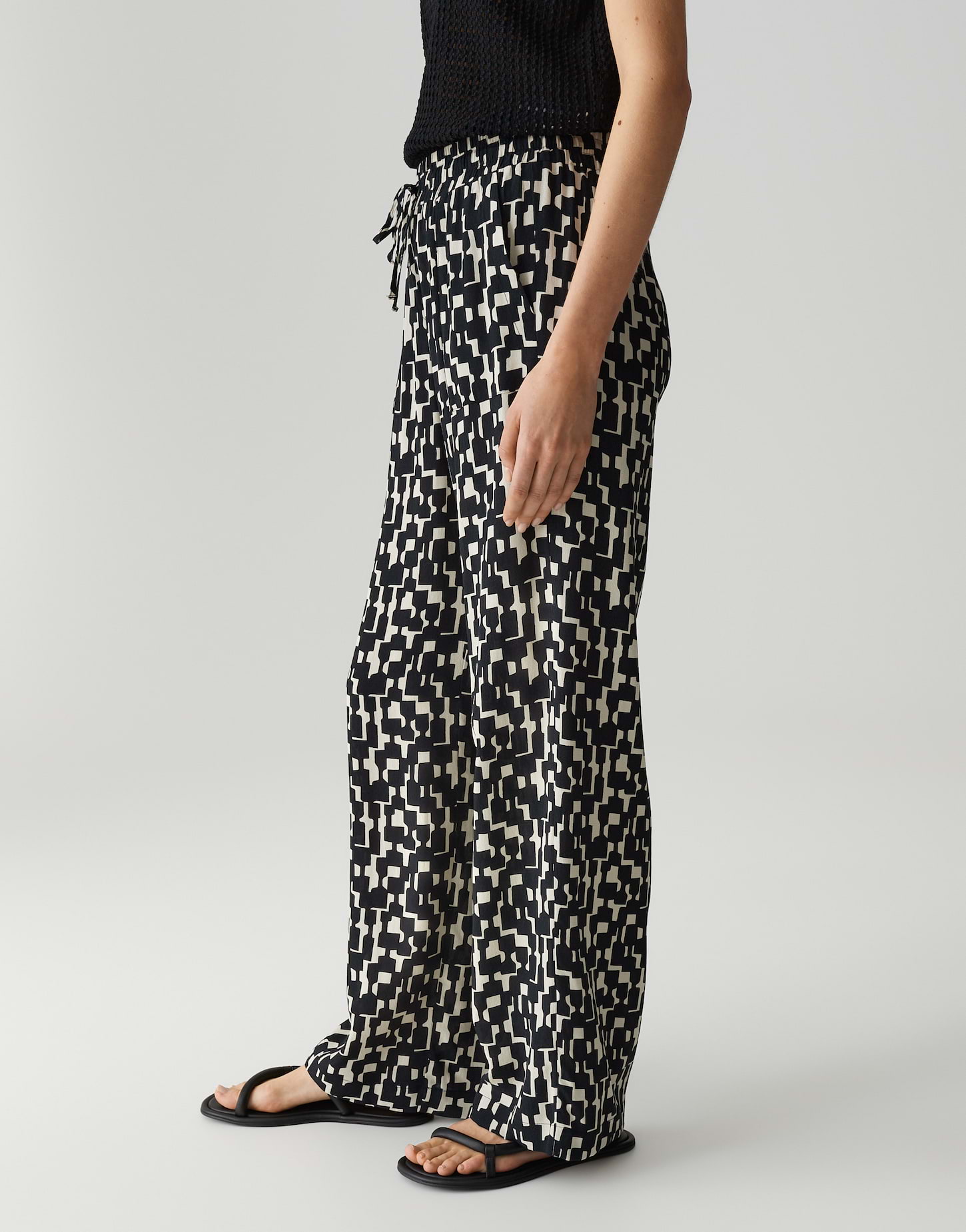 MOSAIC WIDE LEG PANTS main image 1