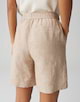 Linnen korte broek Melane shorts linen