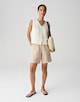 Linnen korte broek Melane shorts linen