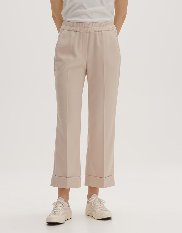 Trousers Melosa track beige OPUS your online | favourites by shop
