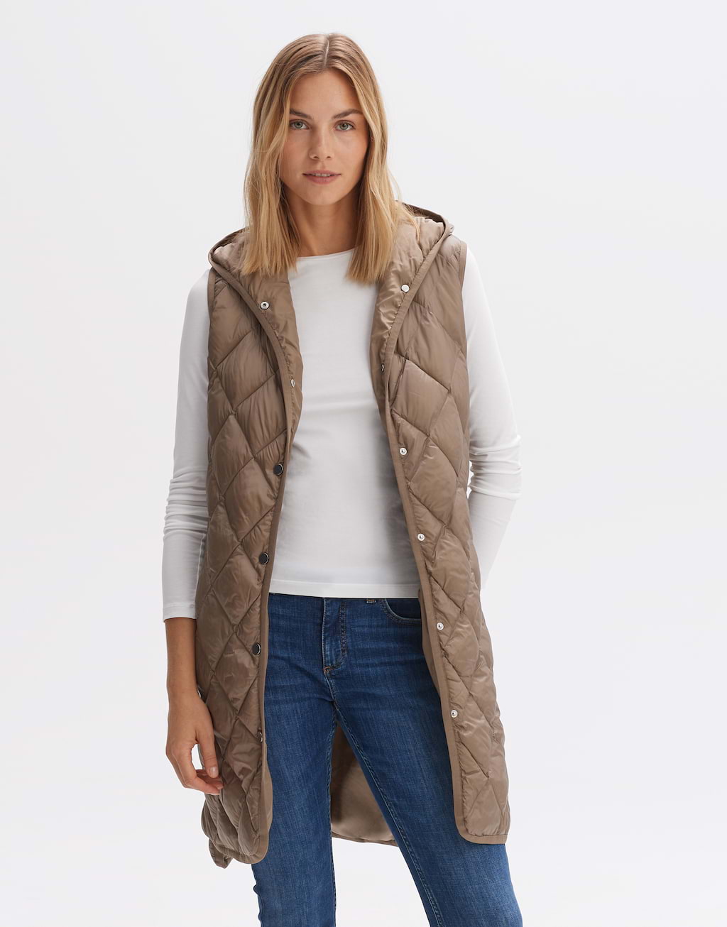 Weste Wiamant braun online bestellen OPUS Online Shop