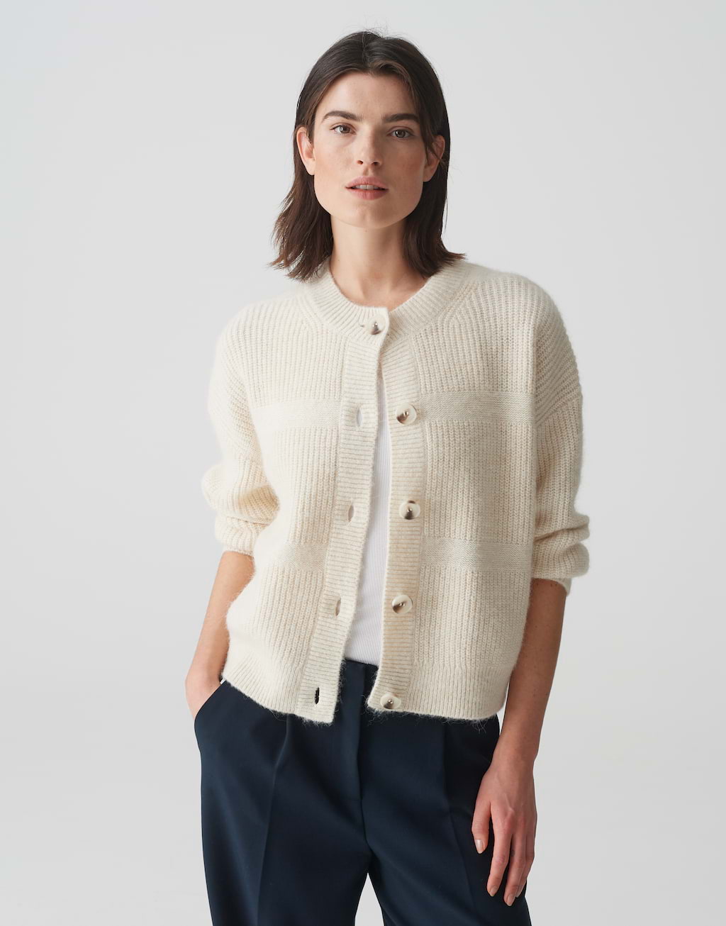 cardigan Damila beige by OPUS | shop your favourites online