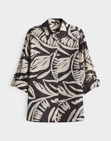 blouse à manches longues Fumine tropical