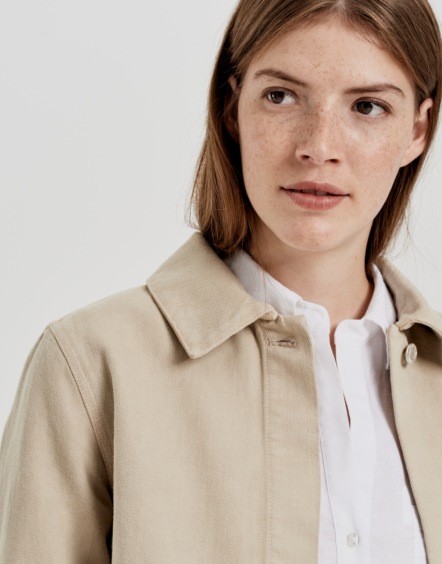 Jeansjacke Hakima beige online bestellen OPUS Online Shop