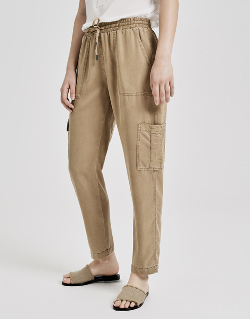 beige cargo pants h&m