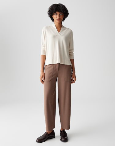 long sleeve shirt Semili beige by OPUS shop your favourites online