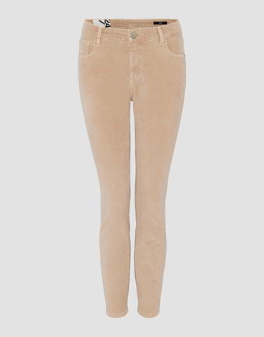Slim Jeans Evita finecord beige online bestellen | OPUS Online Shop