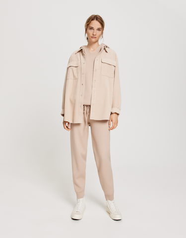 Opus cordbluse frokus Clearance