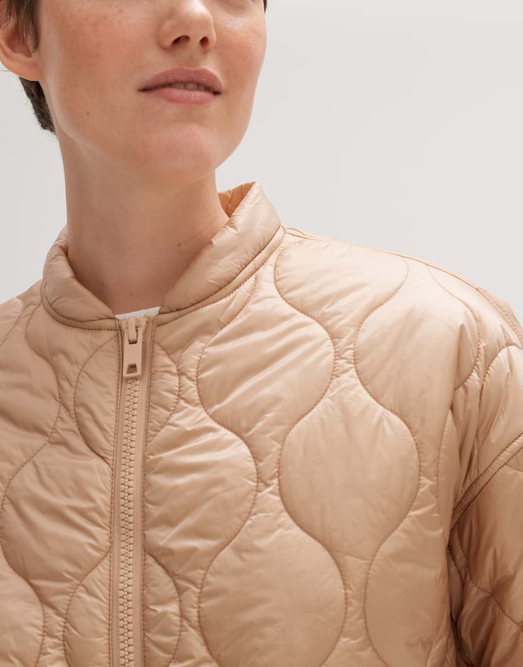 Quilted jacket Jamine bright beige by OPUS shop your favourites online