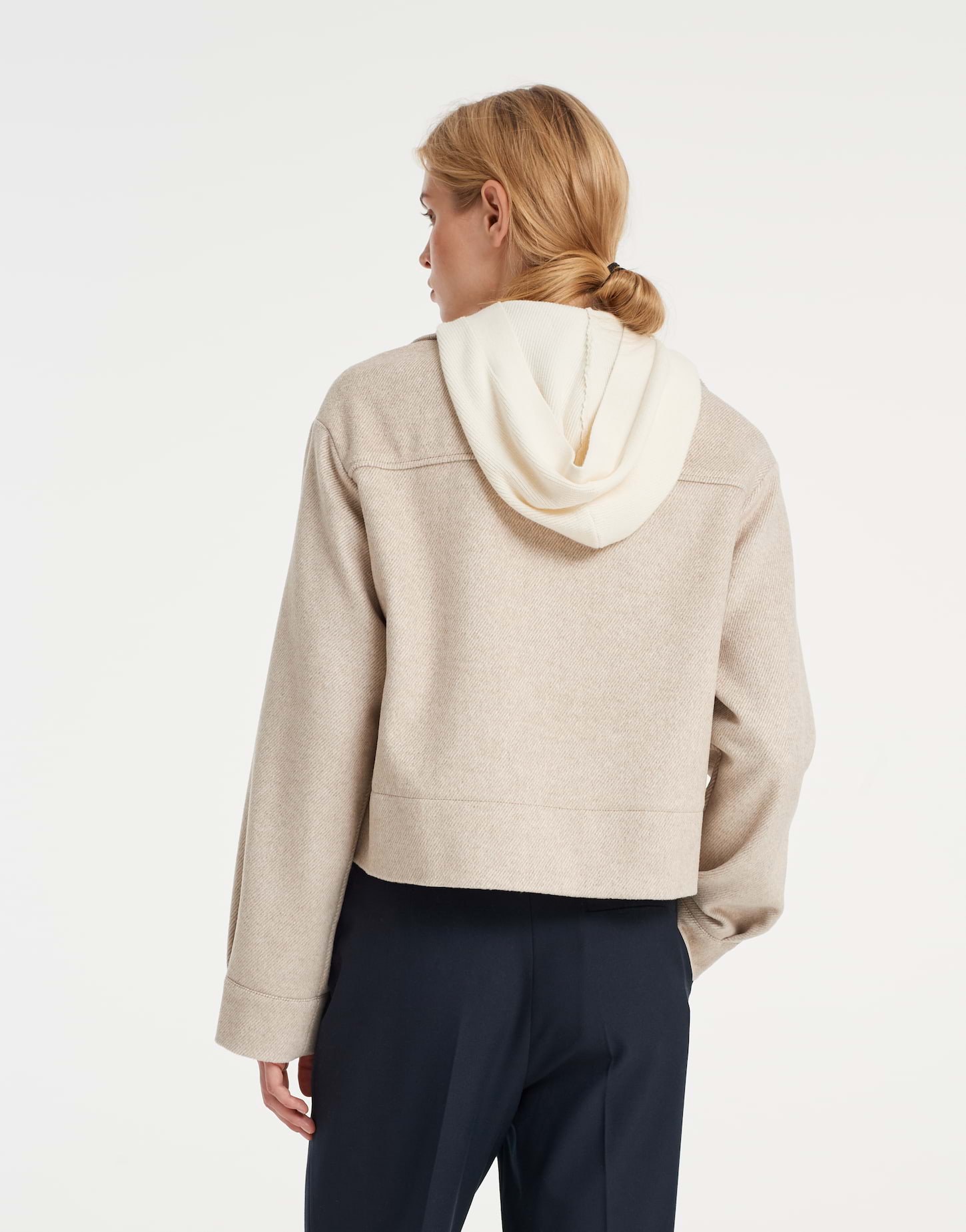 OPUS Damen Jacke HAJORA - Verkürzte Fake-Fur Jacke