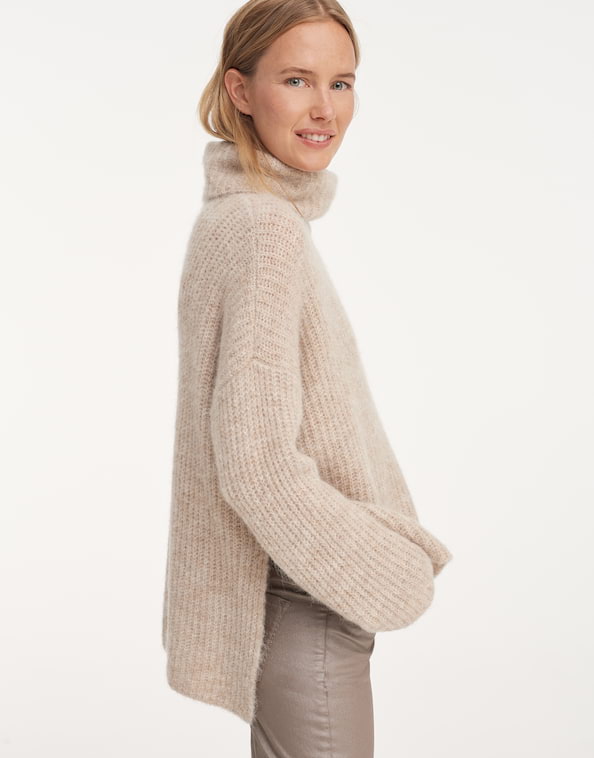 Oversize Pullover Parja Beige Online Bestellen Opus Online Shop