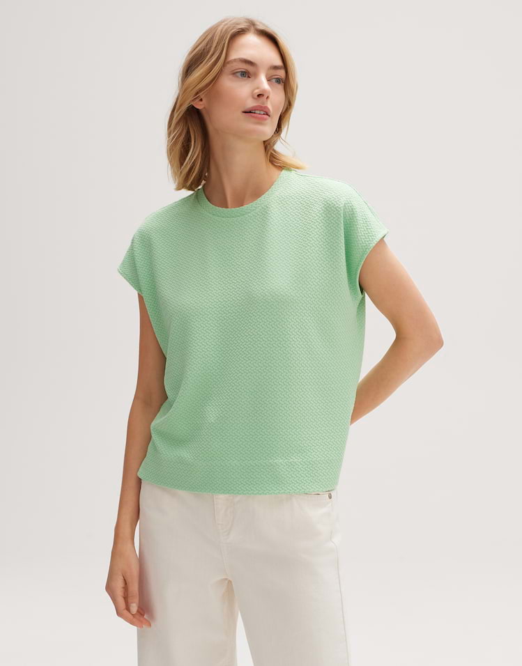 OPUS | Boutique Serz T-shirt en commander ligne en vert ligne
