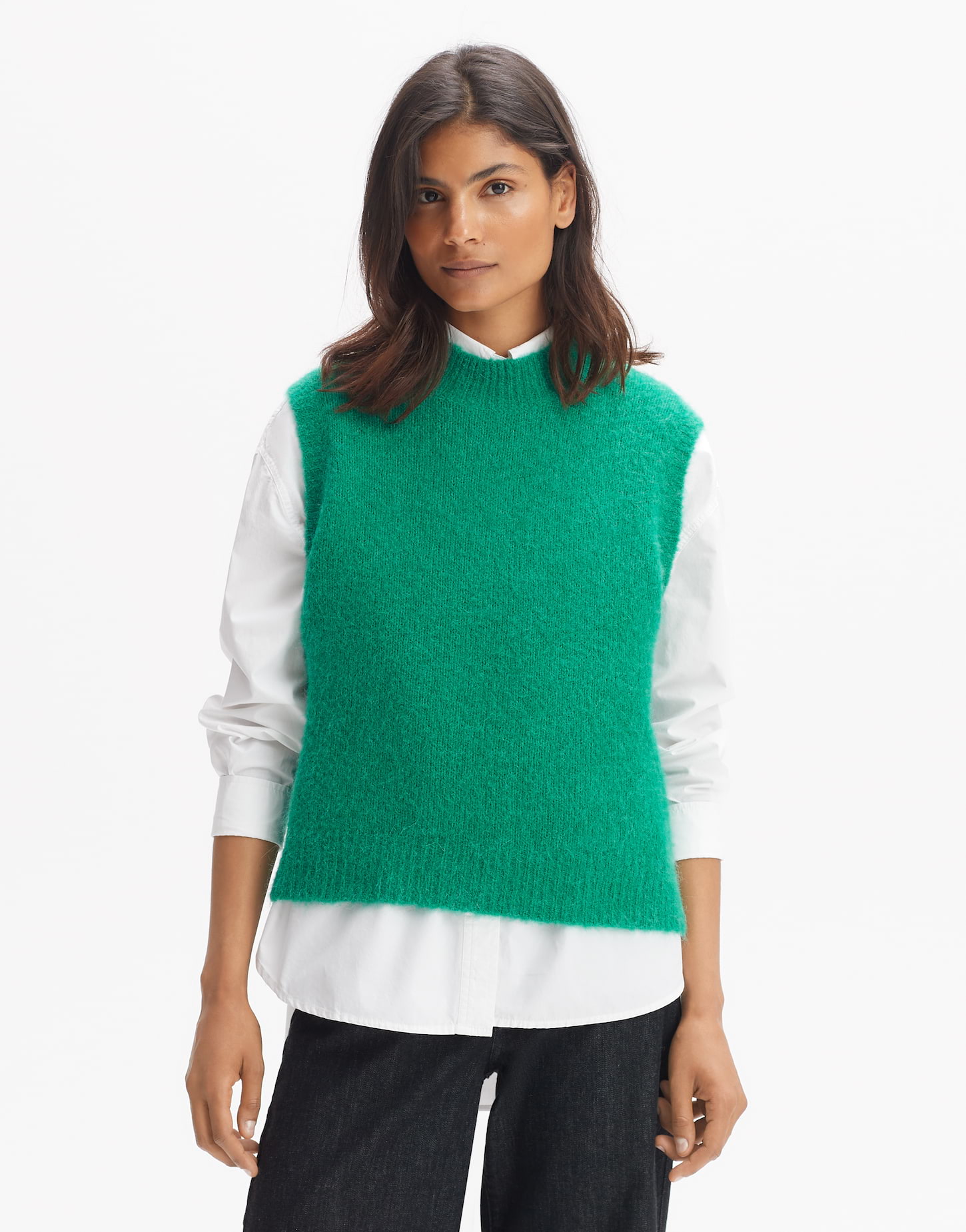 Pullunder Pya grün online bestellen | OPUS Online Shop