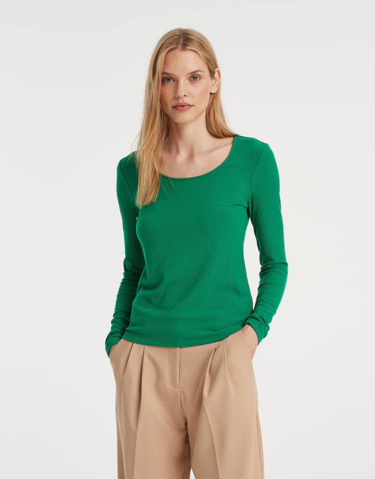 Long sleeve shirt Sueli OPUS green favourites your by online | shop