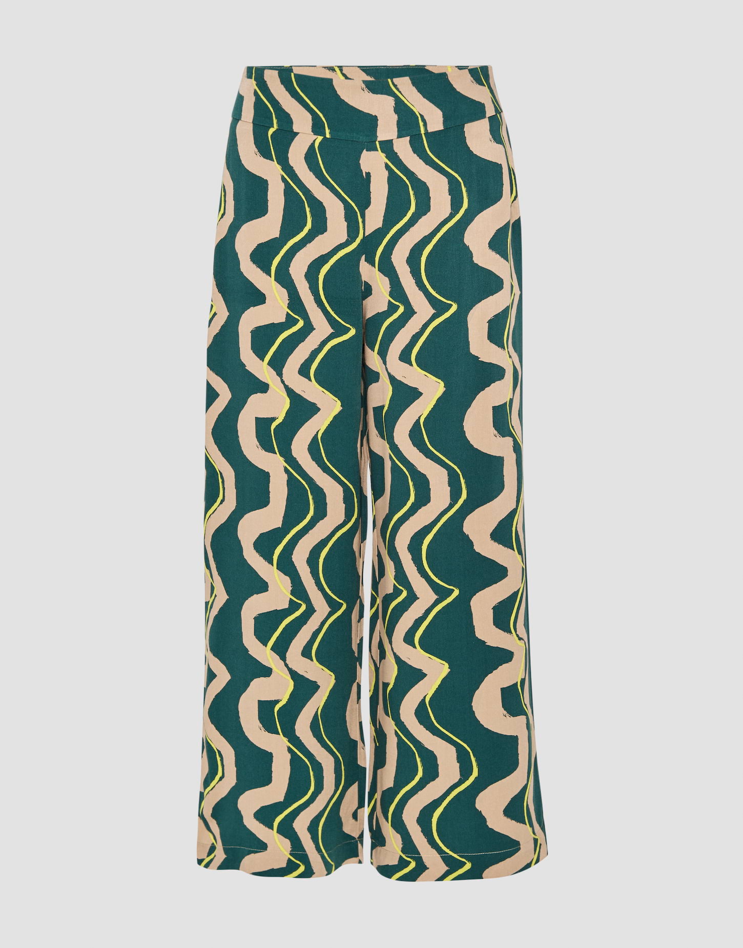 OPUS Damen Culotte Misha – Weite Passform, Schimmernder Twill-Stoff, Nachhaltig (Recycled Claim Standard), Größe 42