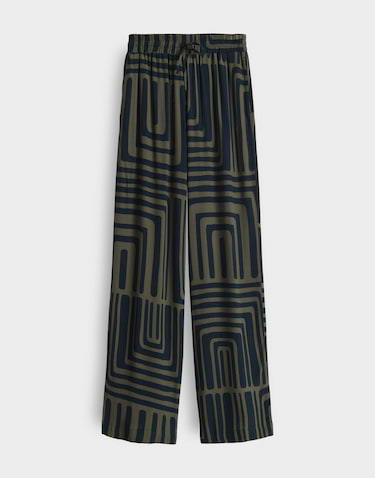 Wide Leg Pants Malotta abstract