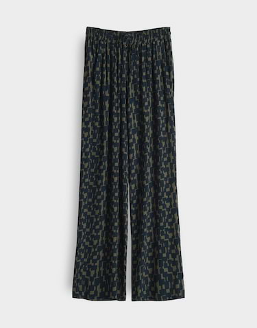 Pantalon à jambes larges Malotta mosaic