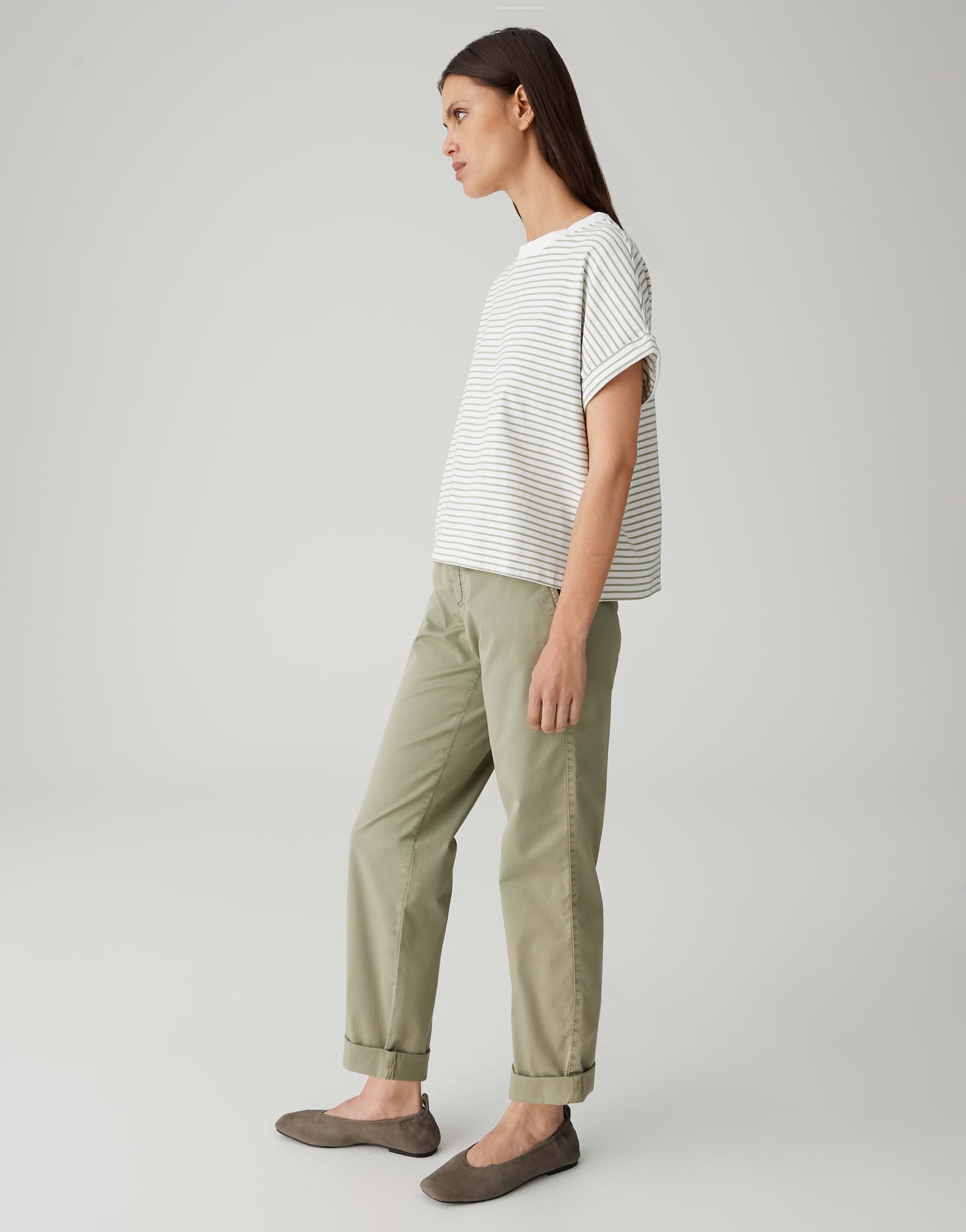 City Pants Lisana base groen online bestellen | OPUS online shop