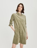 Corduroy Jurk Wusia Groen Online Bestellen Opus Online Shop
