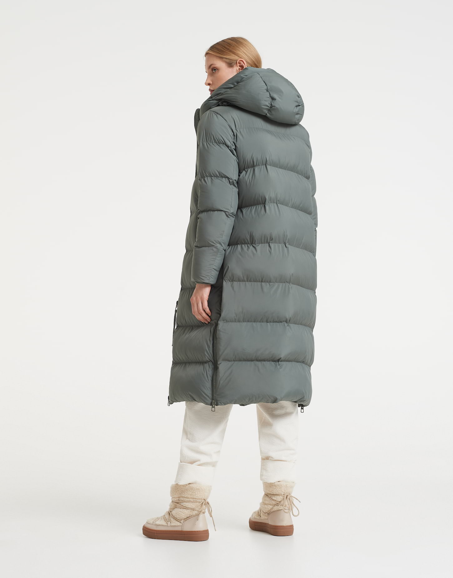 Mantel Hubina grün online bestellen OPUS Online Shop