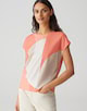 Shirt met korte mouw Saloma print