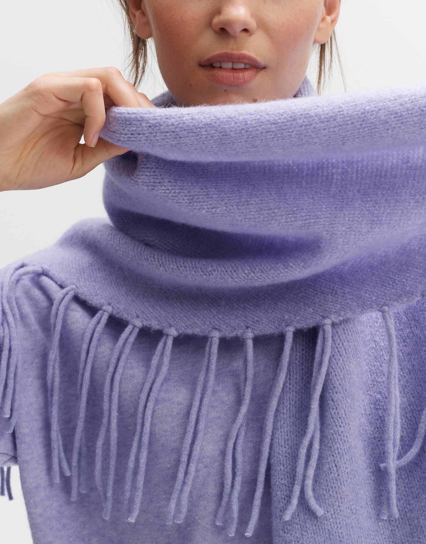AMBA AMBA - NALA SCARF - Lila
