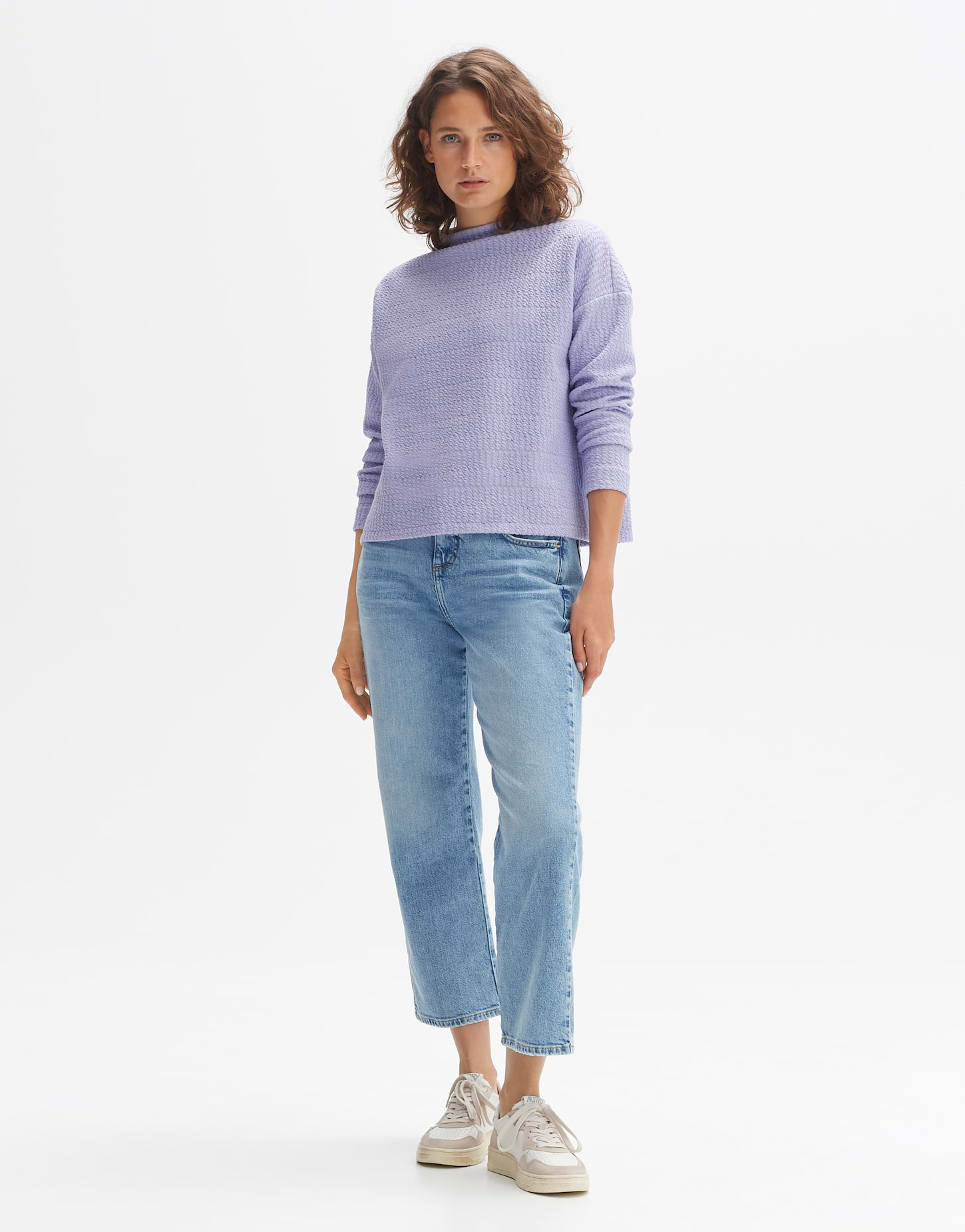 Sweatshirt Gozy lila online bestellen | OPUS Online Shop