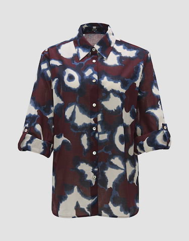 Langarmbluse Fumine floral