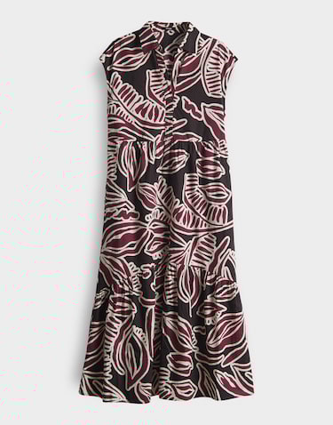 Midi jurk Werisa tropical