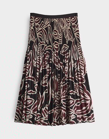 Jupe midi Ribane tropical