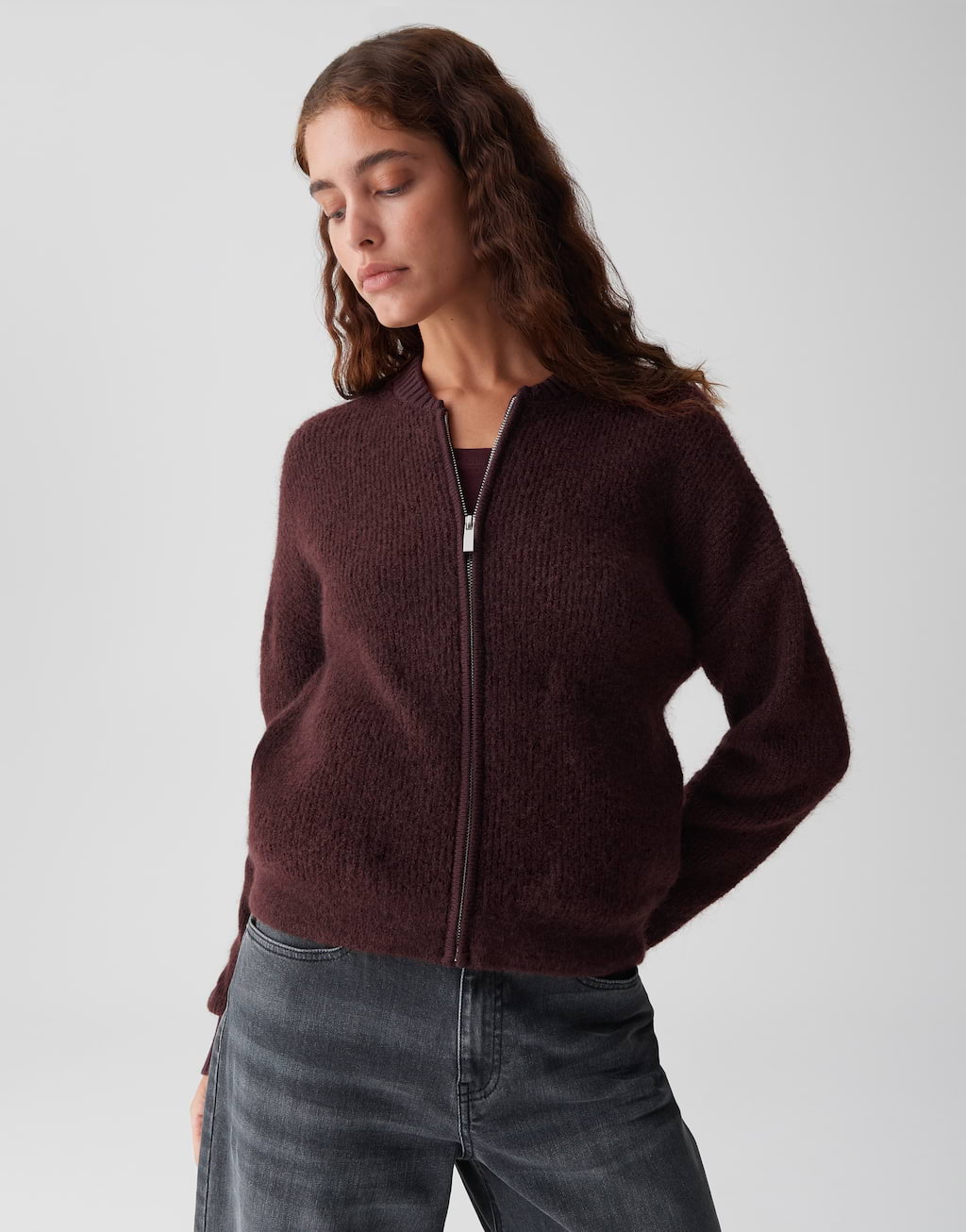 Strickjacke Dobka rot online bestellen | OPUS Online Shop