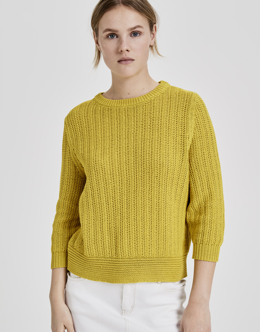Jumper Pollina yellow by OPUS | shop your favourites online