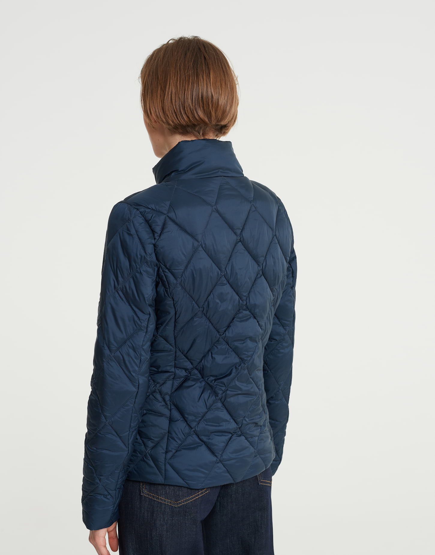 Quilted jacket Halisha blue by OPUS shop your favourites online