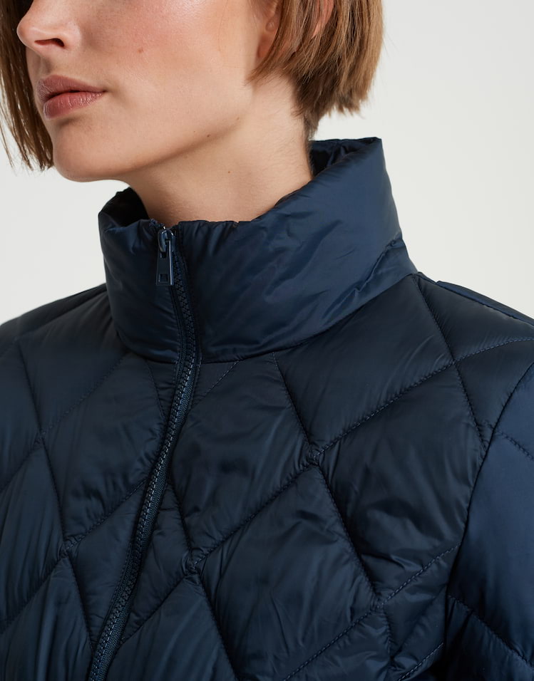 Quilted jacket Halisha blue by OPUS shop your favourites online