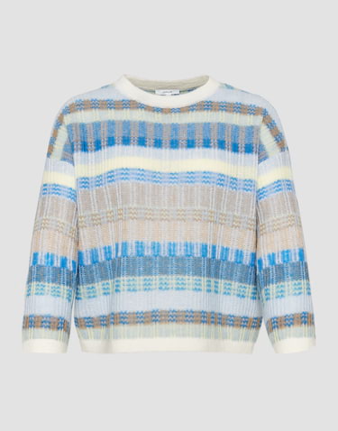 Opus damen pullover blau clearance