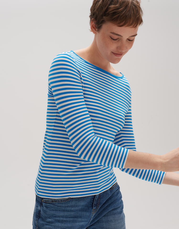 Langarmshirt blau splendid | Sannah online OPUS Shop Online bestellen