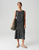 Robe midi Wicy palm leaves