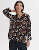 Three quarter sleeve blouse Fumina city