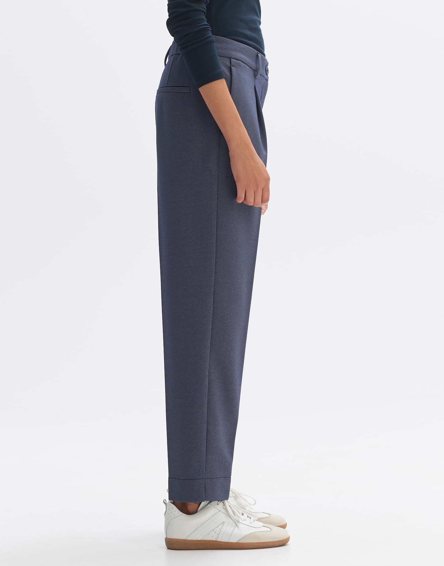 OPUS PANTS Damen City Hose - Melly Relax Barrel Leg Feincord
