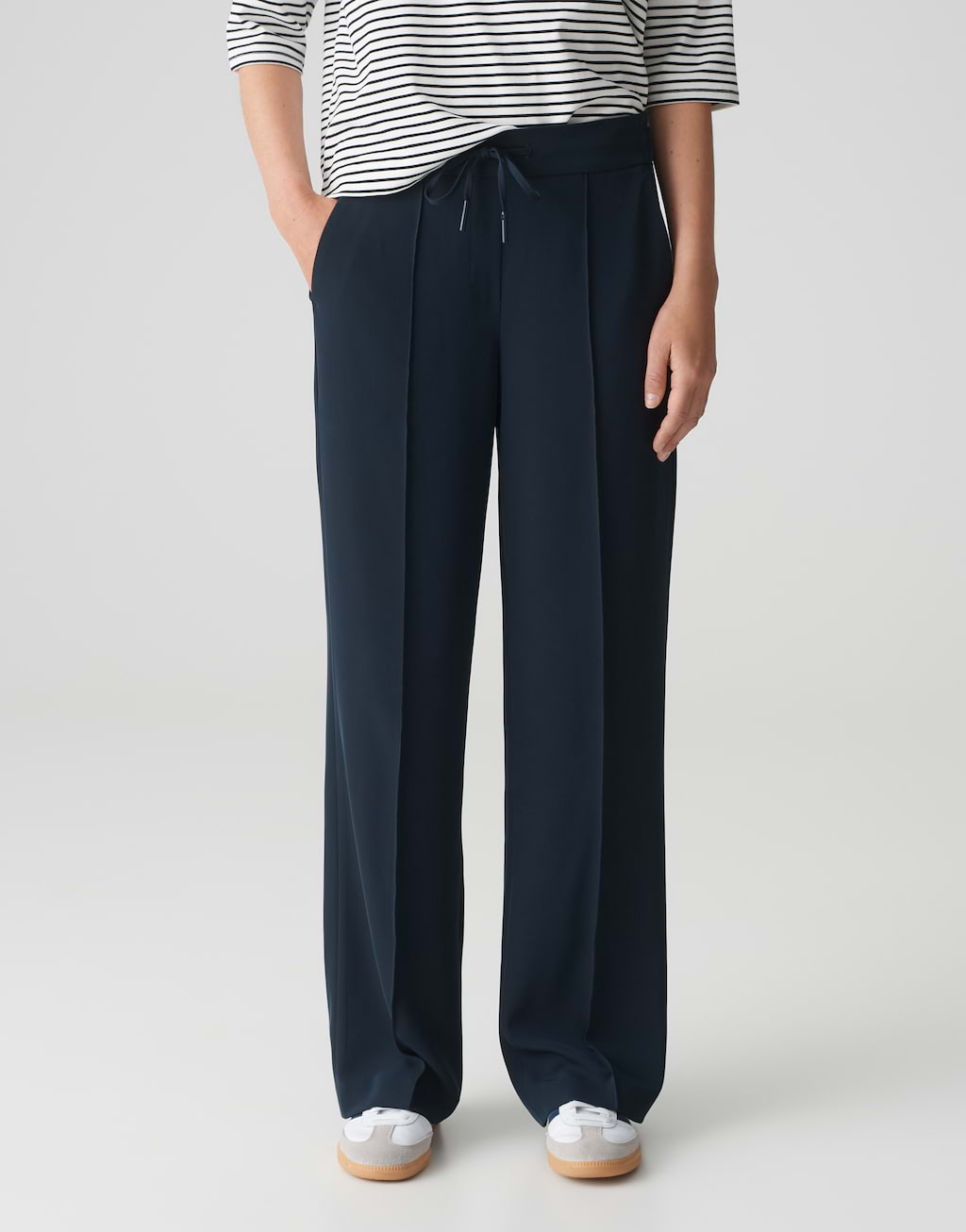 OPUS Pantaloncini Melane In Lino 100% – Tessuto Naturale Traspirante – Lavaggio Delicato 30°