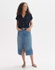 short sleeve blouse Fitara