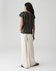 short sleeve blouse Ferena splash