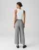 Stoffhose Mileni crinkle two-tone